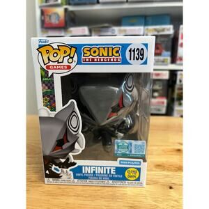 NEW IN HAND SUPREME LE 9500 PCS GLOW Infinite Funko Pop #1139 Sonic Hedgehog EXC